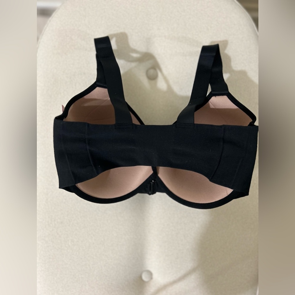 SPANX Bra-llelujah Illusion Lace Full Coverage Bra 34DDD Black NWT - Picture 5 of 11